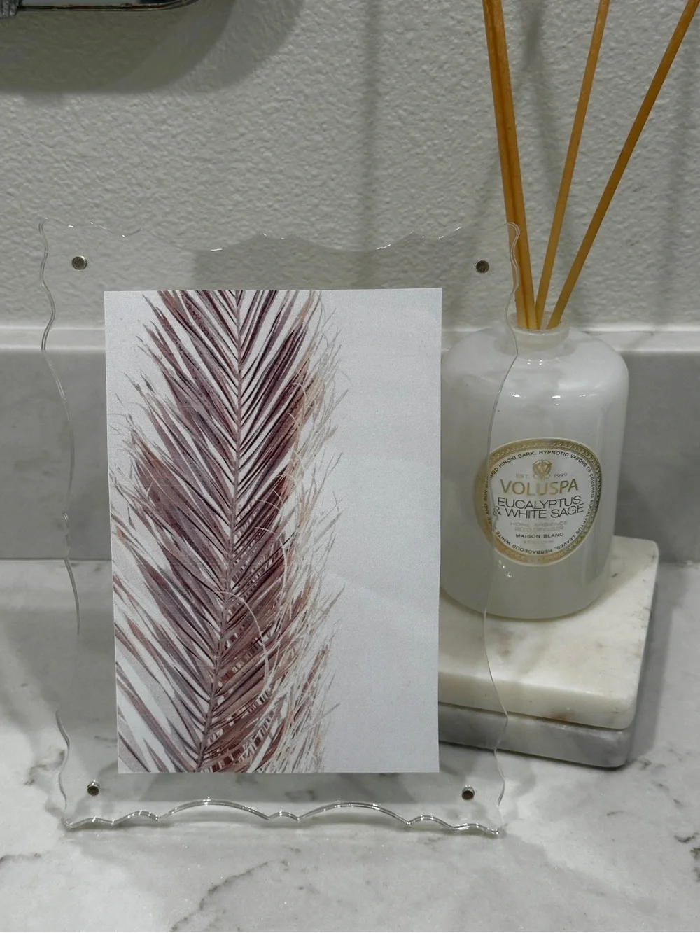Clear Acrylic Photo Frame
